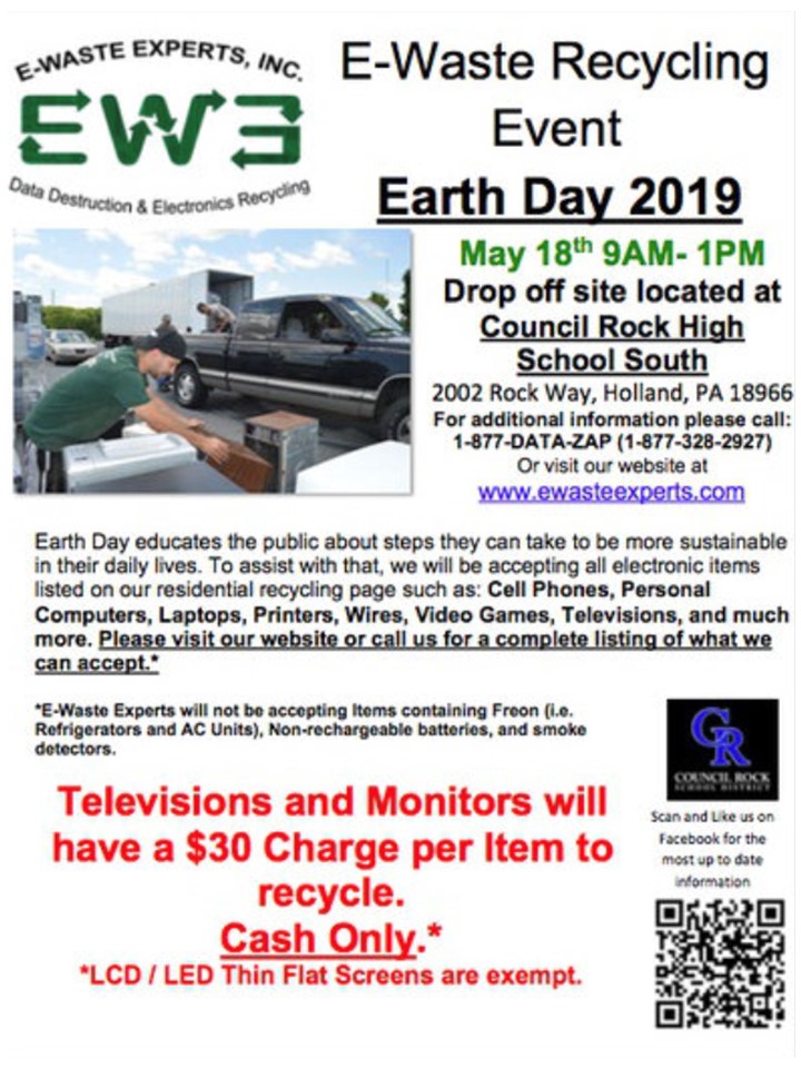 Spring 2019 E-Waste Event 